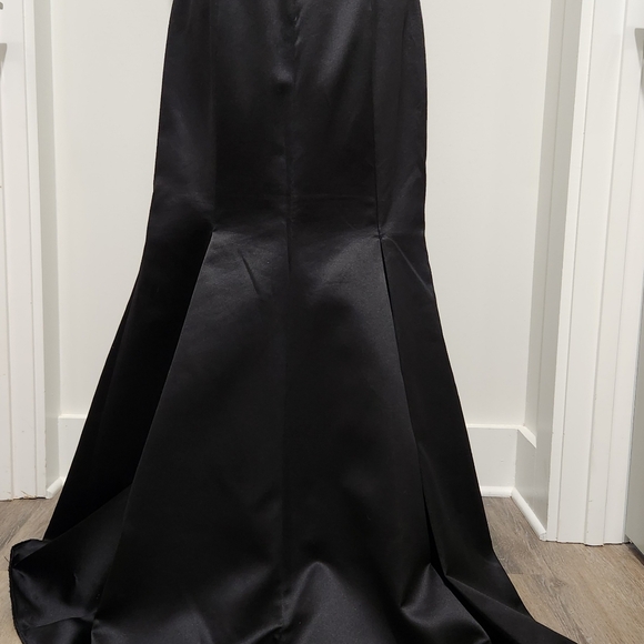 Cache Vintage formal heavy satin/sequin corset top and mermaid skirt sm/med - Picture 9 of 12